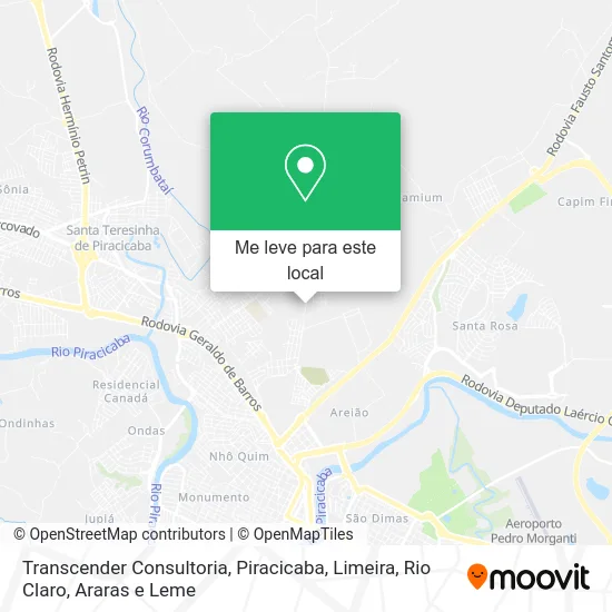 Transcender Consultoria mapa