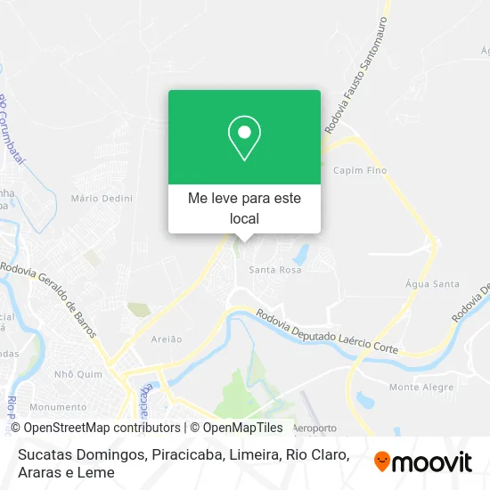 Sucatas Domingos mapa