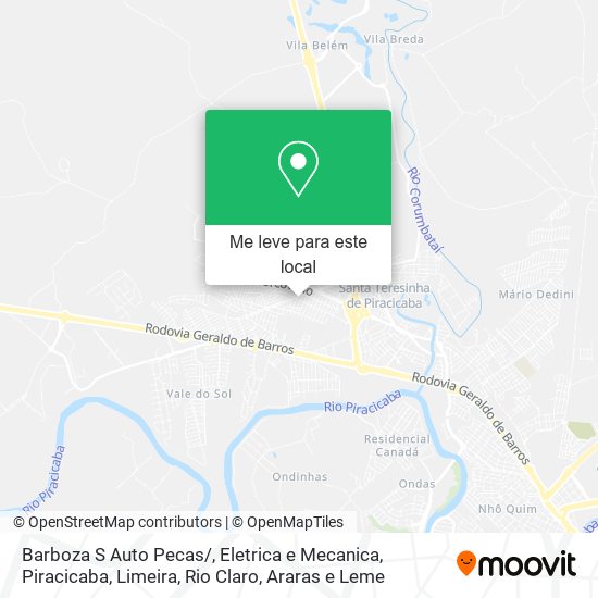 Barboza S Auto Pecas / , Eletrica e Mecanica mapa