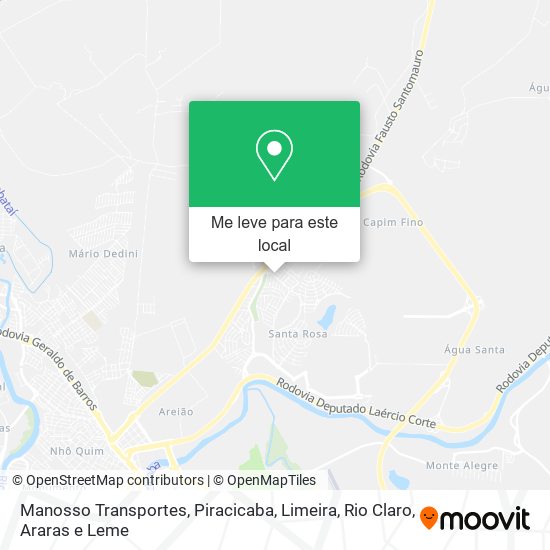 Manosso Transportes mapa