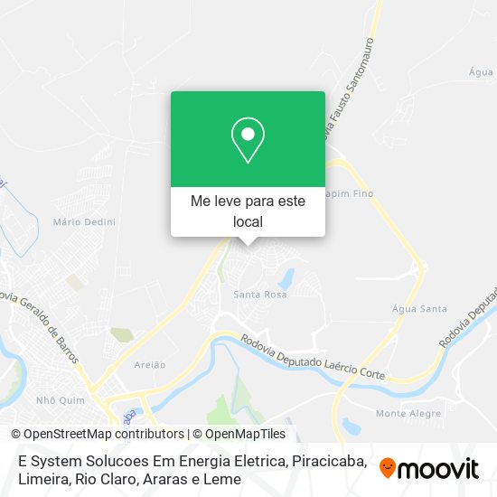 E System Solucoes Em Energia Eletrica mapa