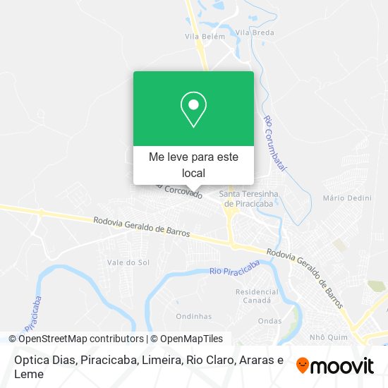 Optica Dias mapa