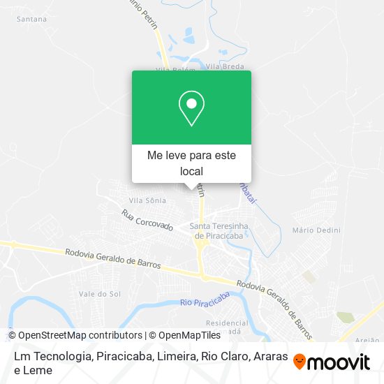 Lm Tecnologia mapa