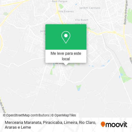 Mercearia Maranata mapa