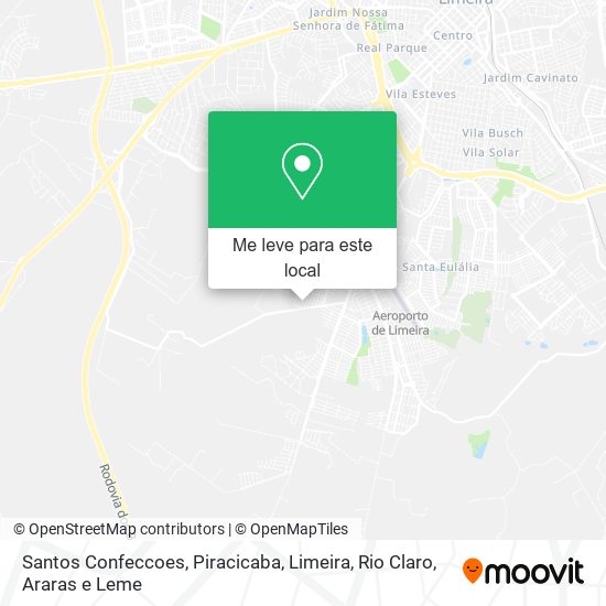 Santos Confeccoes mapa