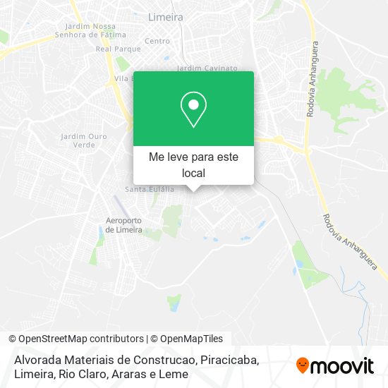 Alvorada Materiais de Construcao mapa