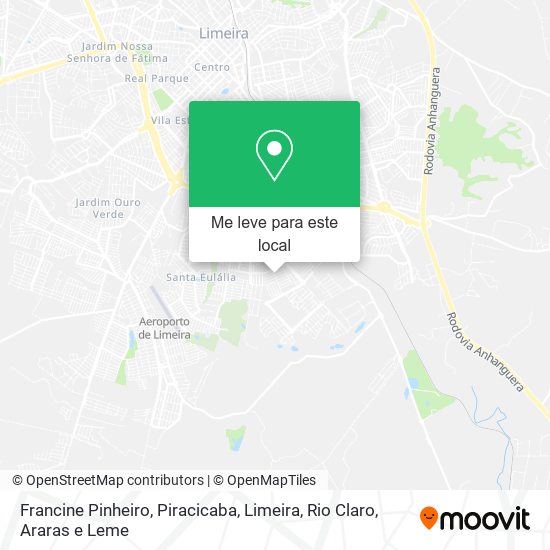 Francine Pinheiro mapa