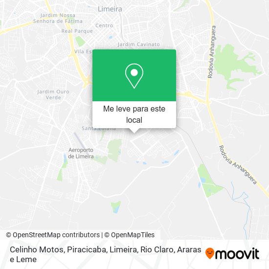 Celinho Motos mapa