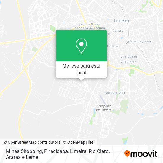 Minas Shopping mapa