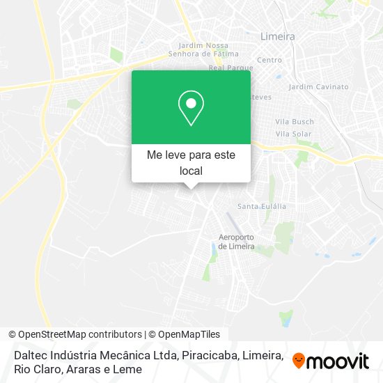 Daltec Indústria Mecânica Ltda mapa