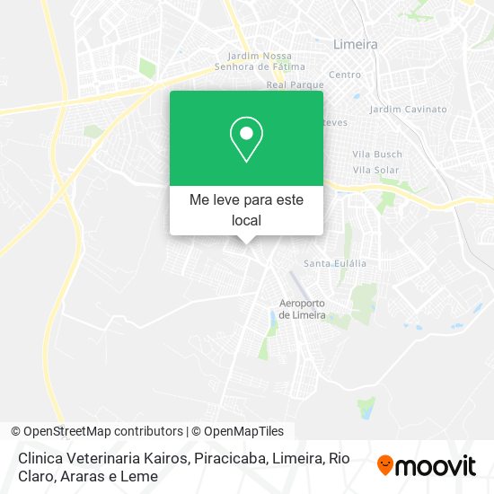 Clinica Veterinaria Kairos mapa