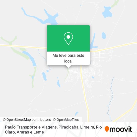 Paulo Transporte e Viagens mapa