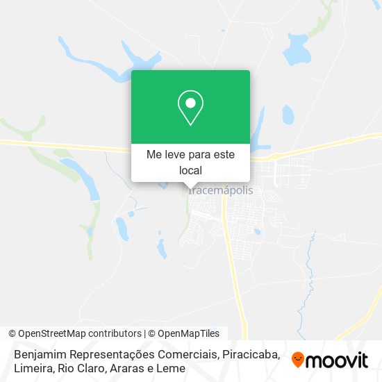 Benjamim Representações Comerciais mapa