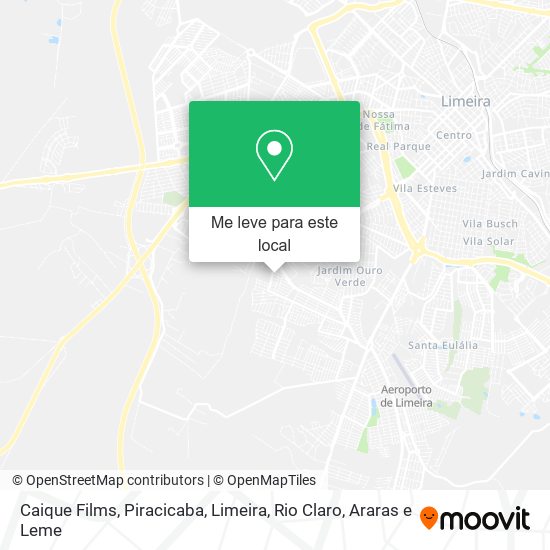 Caique Films mapa