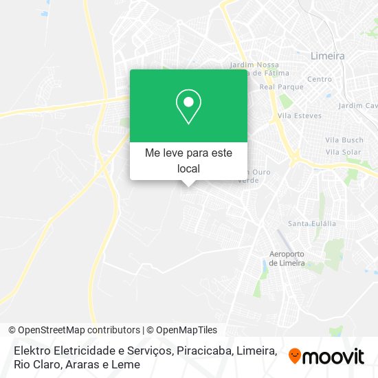 Elektro Eletricidade e Serviços mapa