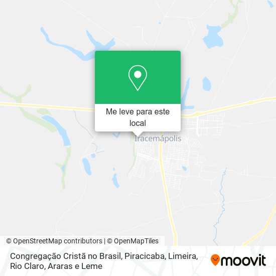 Congregação Cristã no Brasil mapa