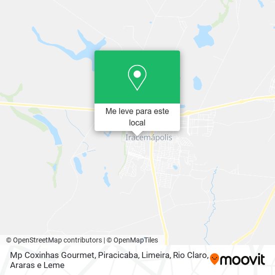 Mp Coxinhas Gourmet mapa