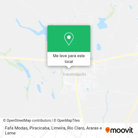 Fafa Modas mapa
