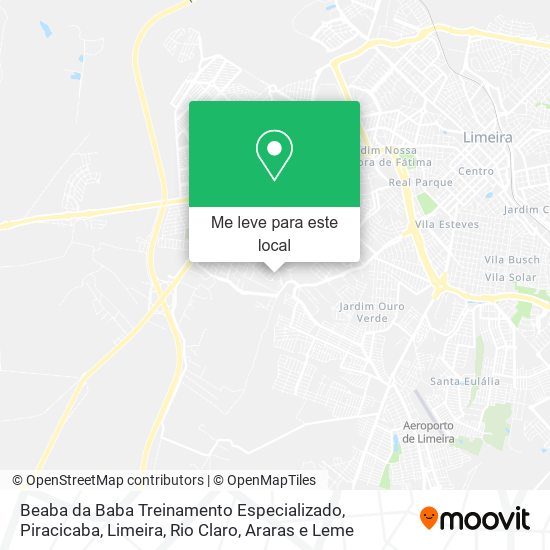 Beaba da Baba Treinamento Especializado mapa