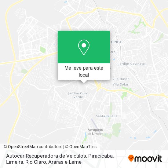 Autocar Recuperadora de Veiculos mapa