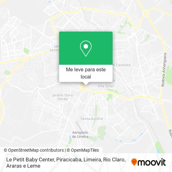 Le Petit Baby Center mapa