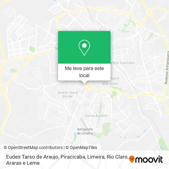 Eudes Tarso de Araujo mapa