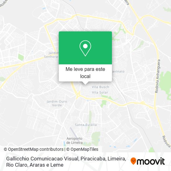 Gallicchio Comunicacao Visual mapa
