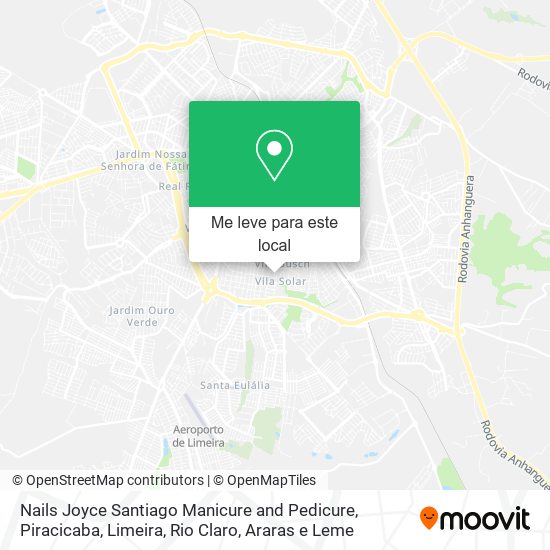 Nails Joyce Santiago Manicure and Pedicure mapa