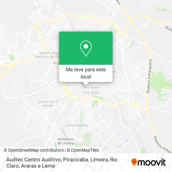 Audtec Centro Auditivo mapa