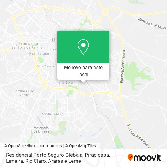 Residencial Porto Seguro Gleba a mapa