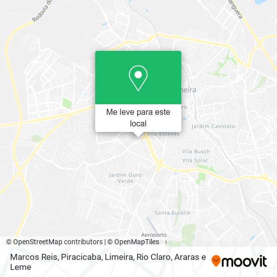 Marcos Reis mapa