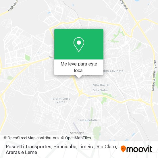 Rossetti Transportes mapa