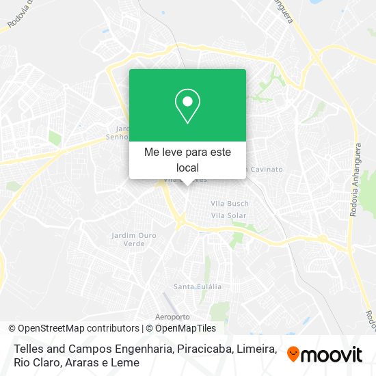 Telles and Campos Engenharia mapa