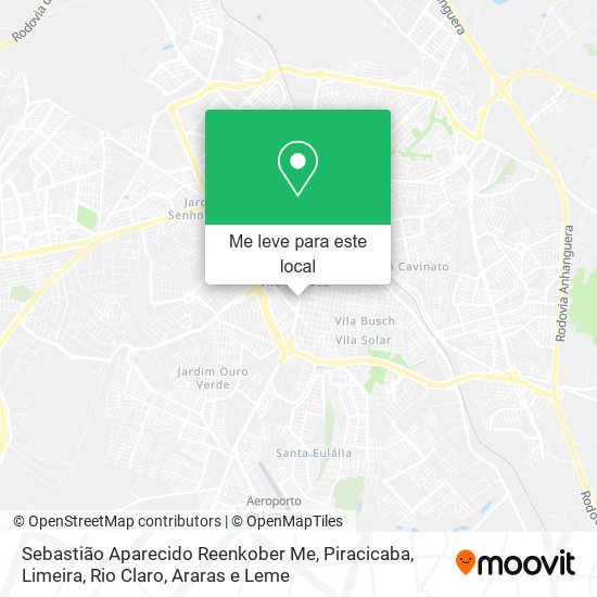Sebastião Aparecido Reenkober Me mapa