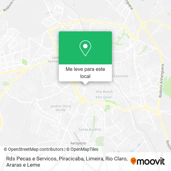 Rds Pecas e Servicos mapa