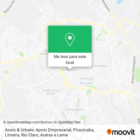 Assis & Urbano Apoio Empresarial mapa