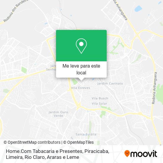 Home.Com Tabacaria e Presentes mapa