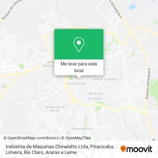 Indústria de Máquinas Chinelatto Ltda mapa