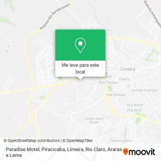 Paradise Motel mapa