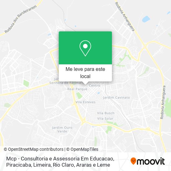 Mcp - Consultoria e Assessoria Em Educacao mapa