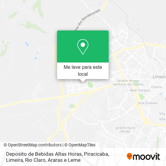 Deposito de Bebidas Altas Horas mapa