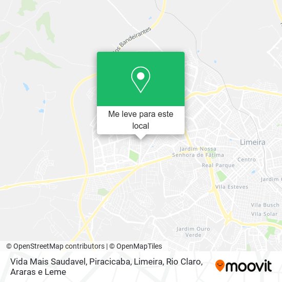 Vida Mais Saudavel mapa