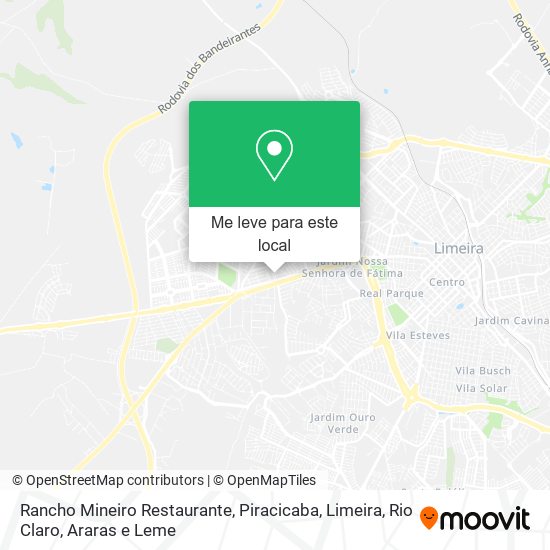 Rancho Mineiro Restaurante mapa