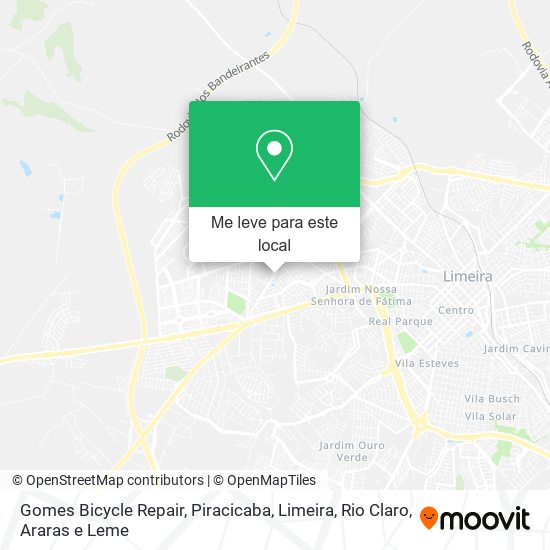 Gomes Bicycle Repair mapa