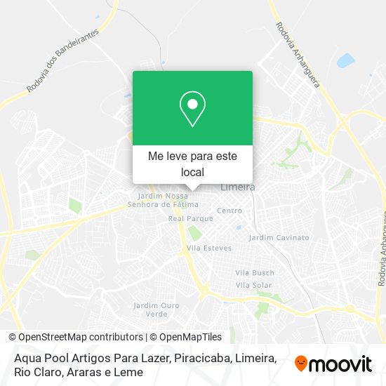 Aqua Pool Artigos Para Lazer mapa