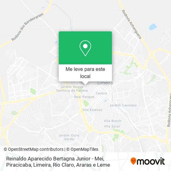 Reinaldo Aparecido Bertagna Junior - Mei mapa