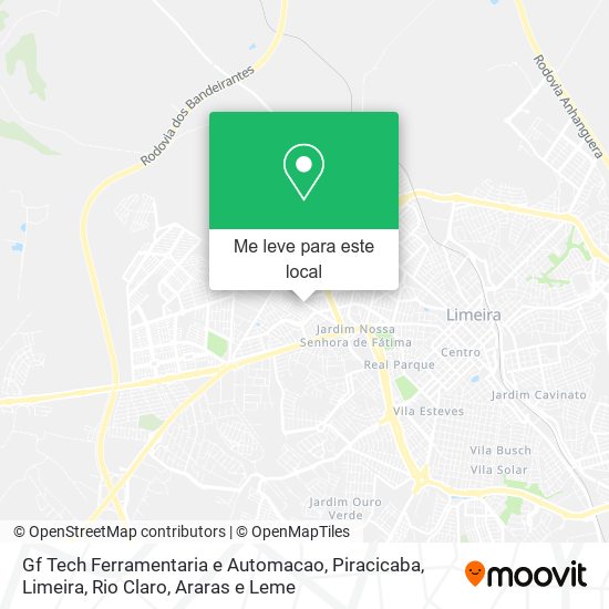 Gf Tech Ferramentaria e Automacao mapa