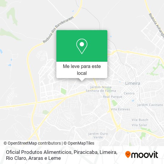 Oficial Produtos Alimenticios mapa