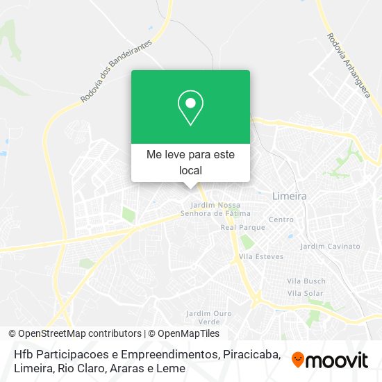 Hfb Participacoes e Empreendimentos mapa