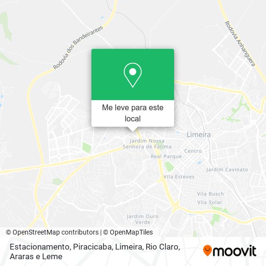 Estacionamento mapa
